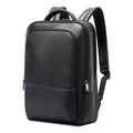 Men's Fashionable Leather Business Commuter Backpack