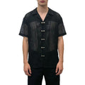 Men's Hollow-Out Short-Sleeve Loose Shirt