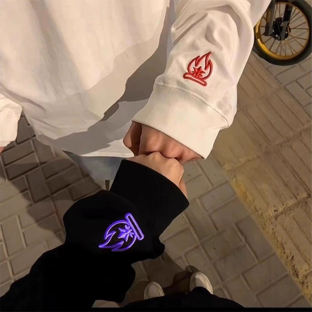 Mainstream Street-style Long-sleeve Base-layer Hoodie